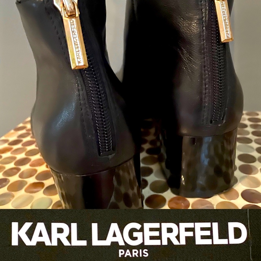 Karl Lagerfeld Paris: Hayden leather